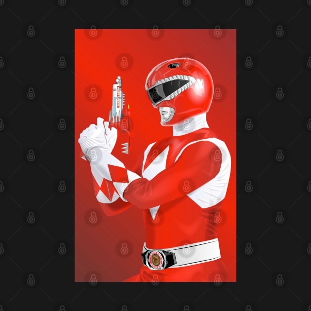 Red Sentai Power by creativespero