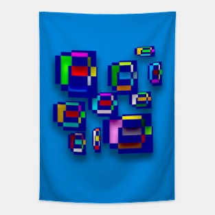 Geometric Abstraction Number 1_1 Tapestry