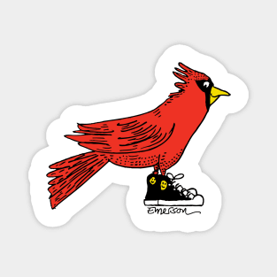 Cardinal Tee Magnet