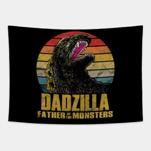 Dadzilla, Father Of The Monsters, Father day Gift Tapestry