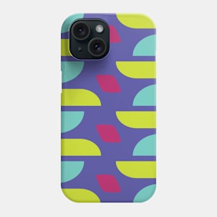 Abstract shapes pattern 02 Phone Case