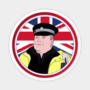 British Police Officer Magnet