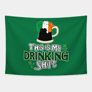 Funny St Patricks Day Shirt Tapestry