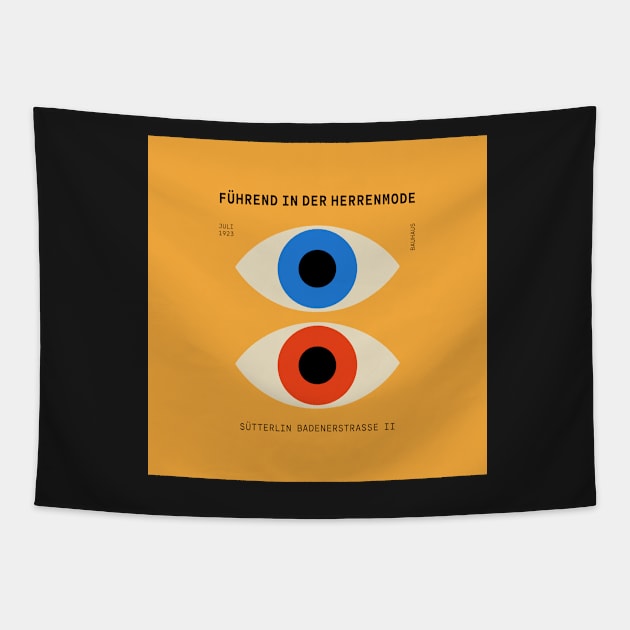 Eyes | Bauhaus Poster III Tapestry by ayeyokp