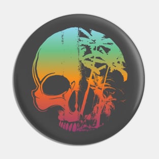 Tropical Skull Pin