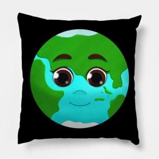 Smiling Earth Pillow