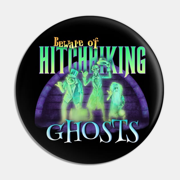 Hitchhiking Ghosts Pin by Rosado