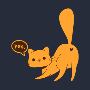 Cat Says Yes T-Shirt