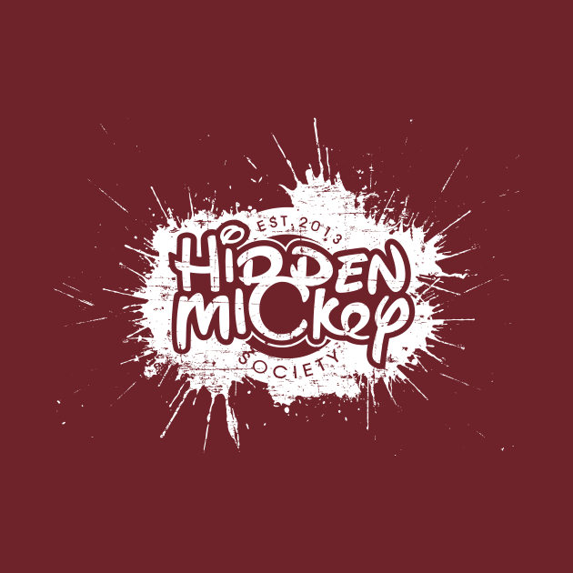 White Paint HMS Logo by hiddenmickeysociety