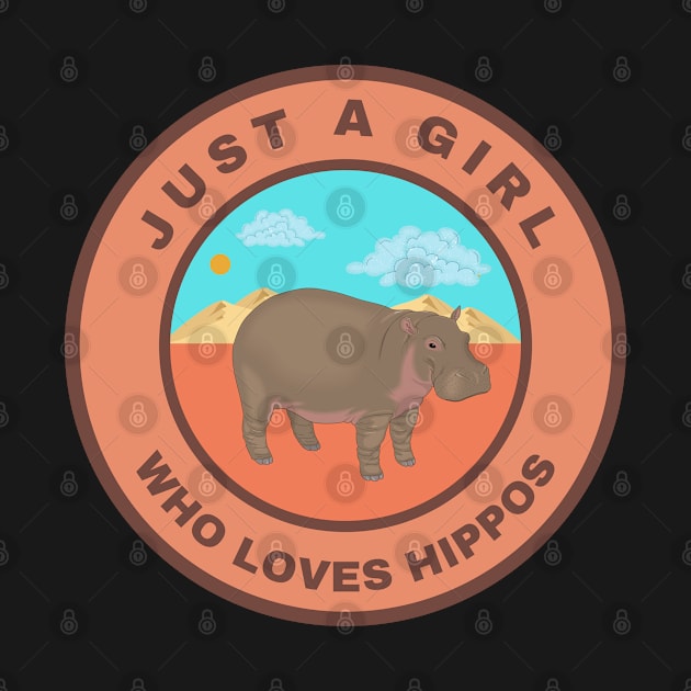 Just a girl who loves Hippos by InspiredCreative