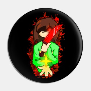 UNDERTALE FNF CHARA THE FIRST FALLEN CHILD ART Pin