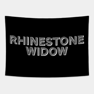 Rhinestone Widow Tapestry