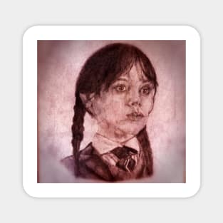 Wednesday Addams Magnet