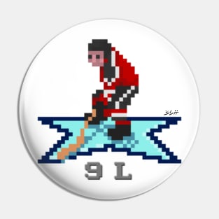 NHL 94 Shirt - NJ #9 Pin