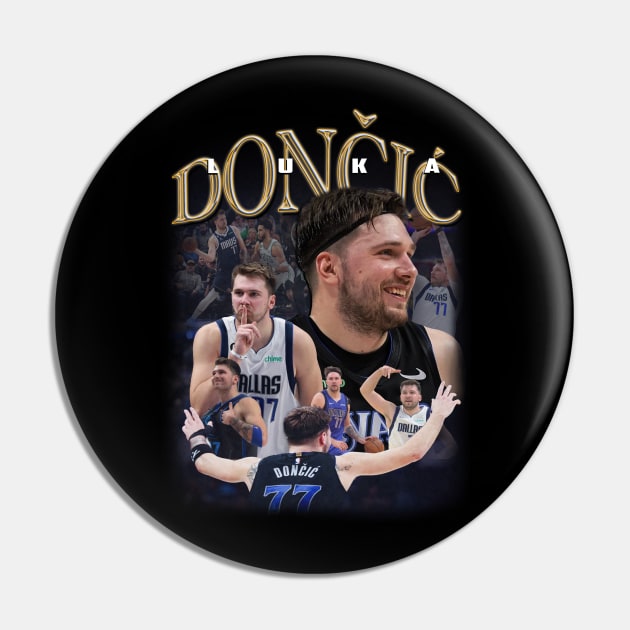 Luka Doncic Mavs Pin by dsuss