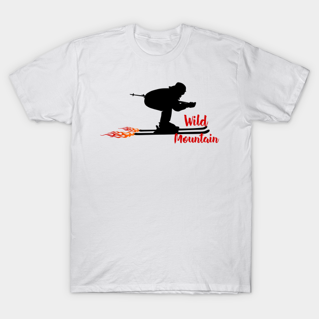 Discover Wild Mountain United States Skiing - Wild Mountain - T-Shirt