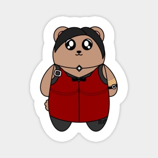 Ada Wong Bear Magnet