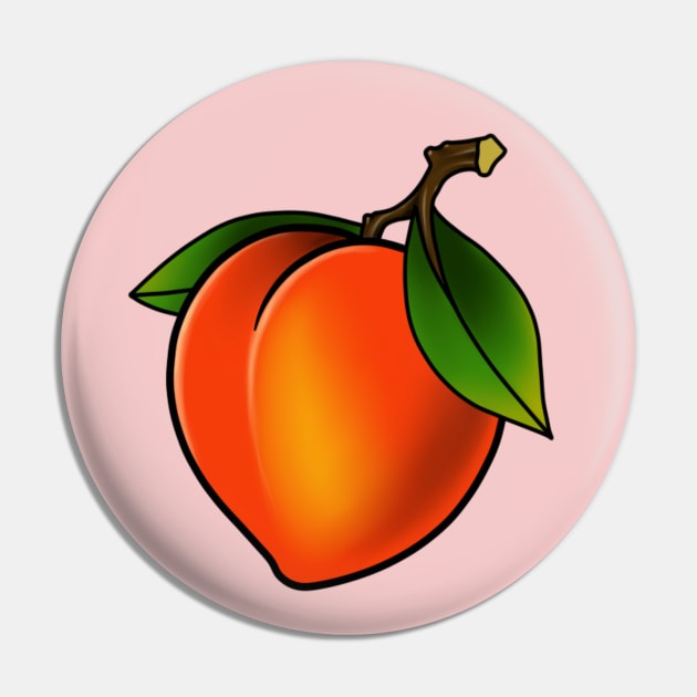 Sweet peach Pin by Smurnov