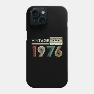 Vintage 1976 Limited Cassette Phone Case