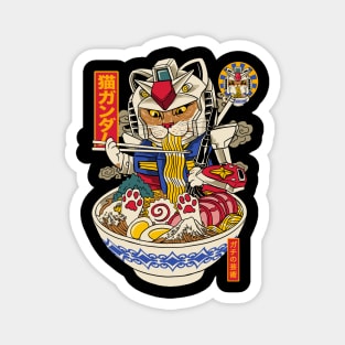 RAMEN CAT GUNDAM Magnet