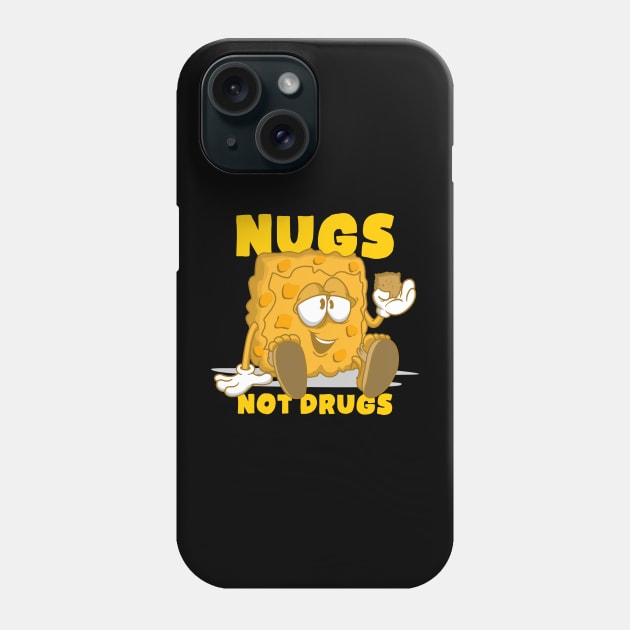 nugs not drugs Phone Case by small alley co