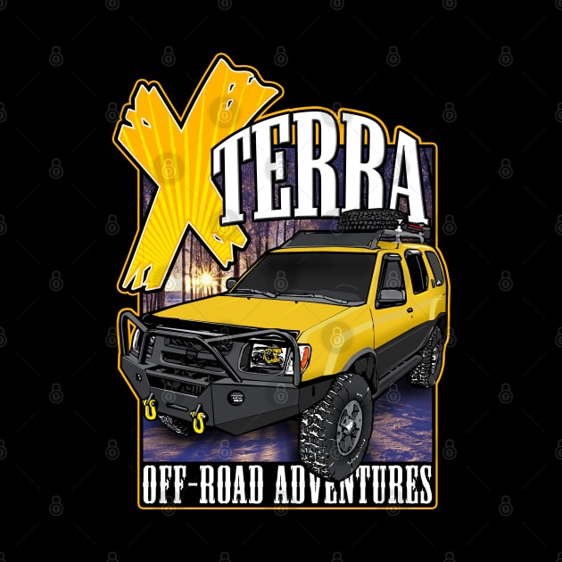 2000 Nissan Xterra off road by Amra591