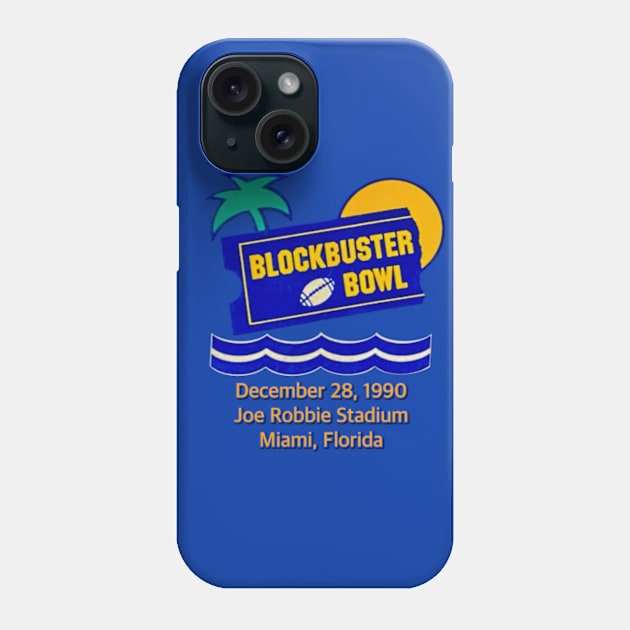 Blockbuster Bowl Phone Case by FHN