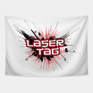 Laser Tag Tapestry