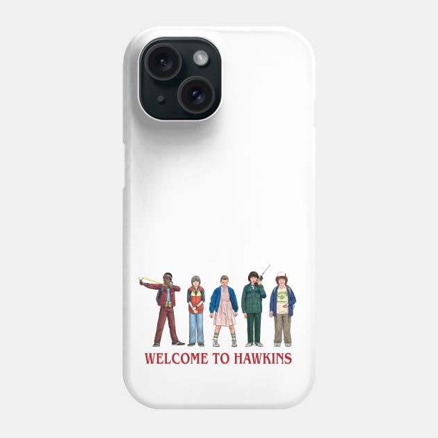 Welcome to Hawkins Phone Case by PreservedDragons