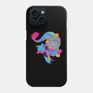 Pansexual Pride Pocket Dragon Phone Case