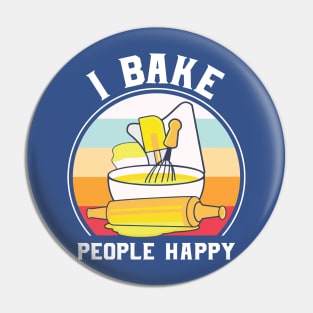 i bake people happy 3 Pin