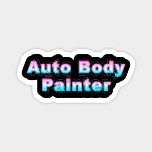 Auto Body Painter Magnet