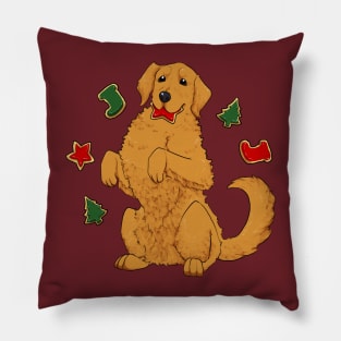 Golden Cookie Pillow