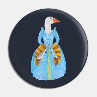 Tudor Goose Pin