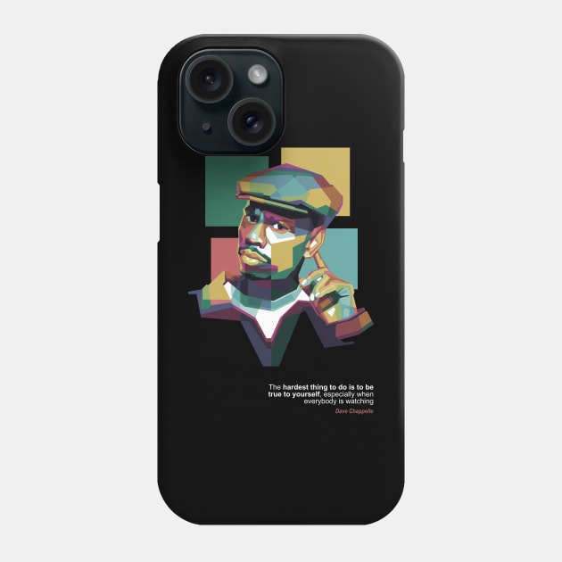 Dave Chappelle Phone Case by Alkahfsmart