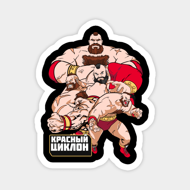 Zangief Magnet by Jones Factory