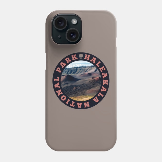 Haleakala National Park circle Phone Case by nylebuss