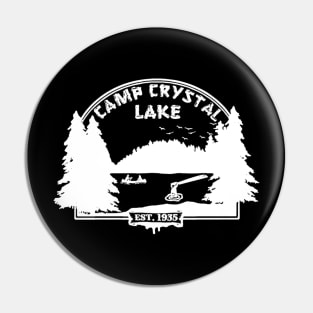 camp crystal lake Pin