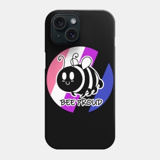 Bee Proud Genderfluid Flag Phone Case