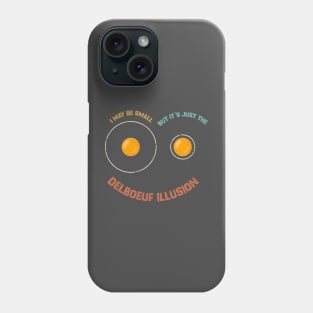 Delboeuf Illusion Phone Case