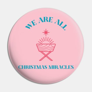 Nativity Christmas Miracle Birth of Christ Christian Jesus Pin