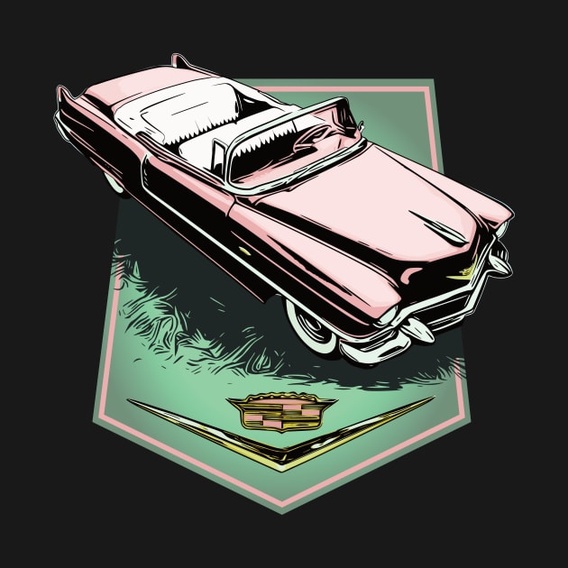 56 Pink Cadillac, 1956 Caddy series 62 by ZoeysGarage