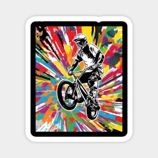 BMX Racer Magnet