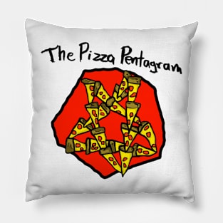 The Pizza Pentagram Pillow