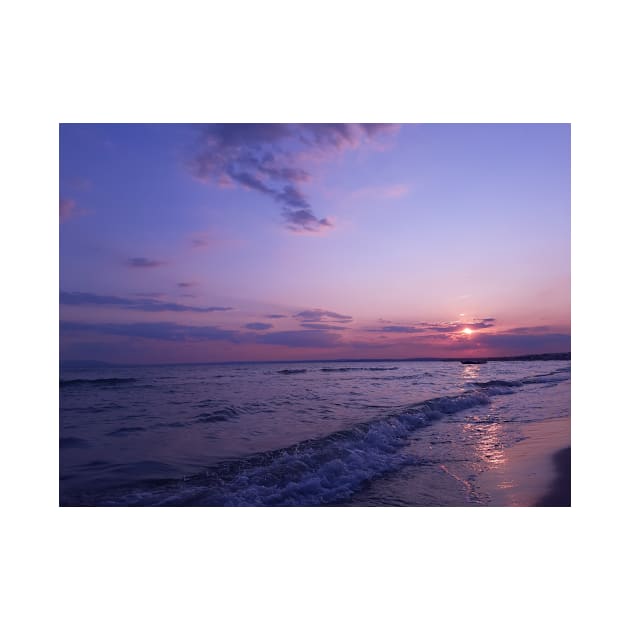 Beautiful Purple Sunset by NewburyBoutique