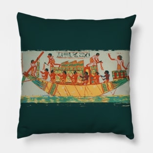 Ancient Egyptian Heiroglyphics Design 2 Pillow