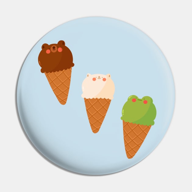 Ice Cream Pin by maiadrawss