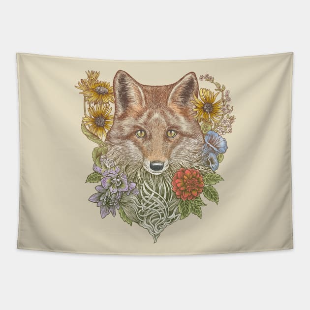 Fox Tapestry by rcaldwell