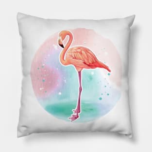 Tropical flamingo Pillow
