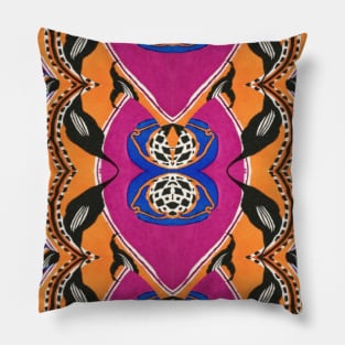 Iznik Vibrant Colour Pattern Pillow